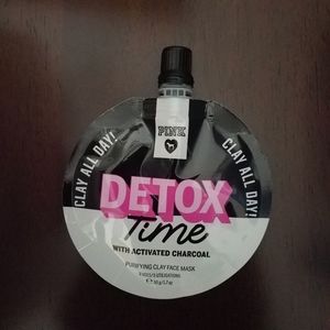 DETOX 4 Clay Mask PINK Victorias Secret. 3 Uses Ea